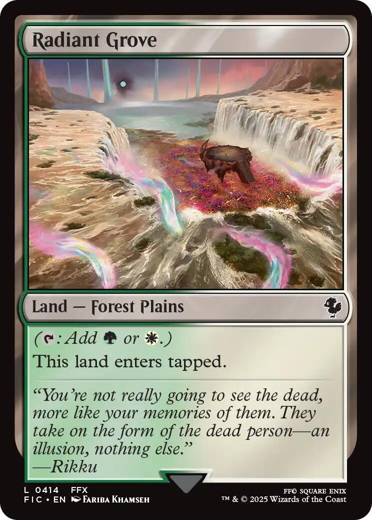Radiant Grove (Surge Foil) [FINAL FANTASY Commander] | Exor Games Bridgewater