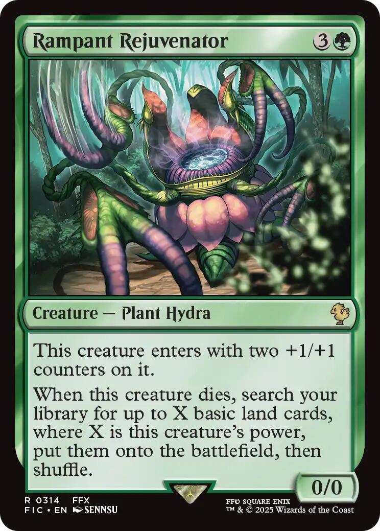 Rampant Rejuvenator (Surge Foil) [FINAL FANTASY Commander] | Exor Games Bridgewater