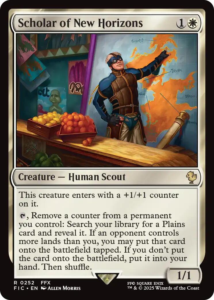 Scholar of New Horizons (Surge Foil) [FINAL FANTASY Commander] | Exor Games Bridgewater