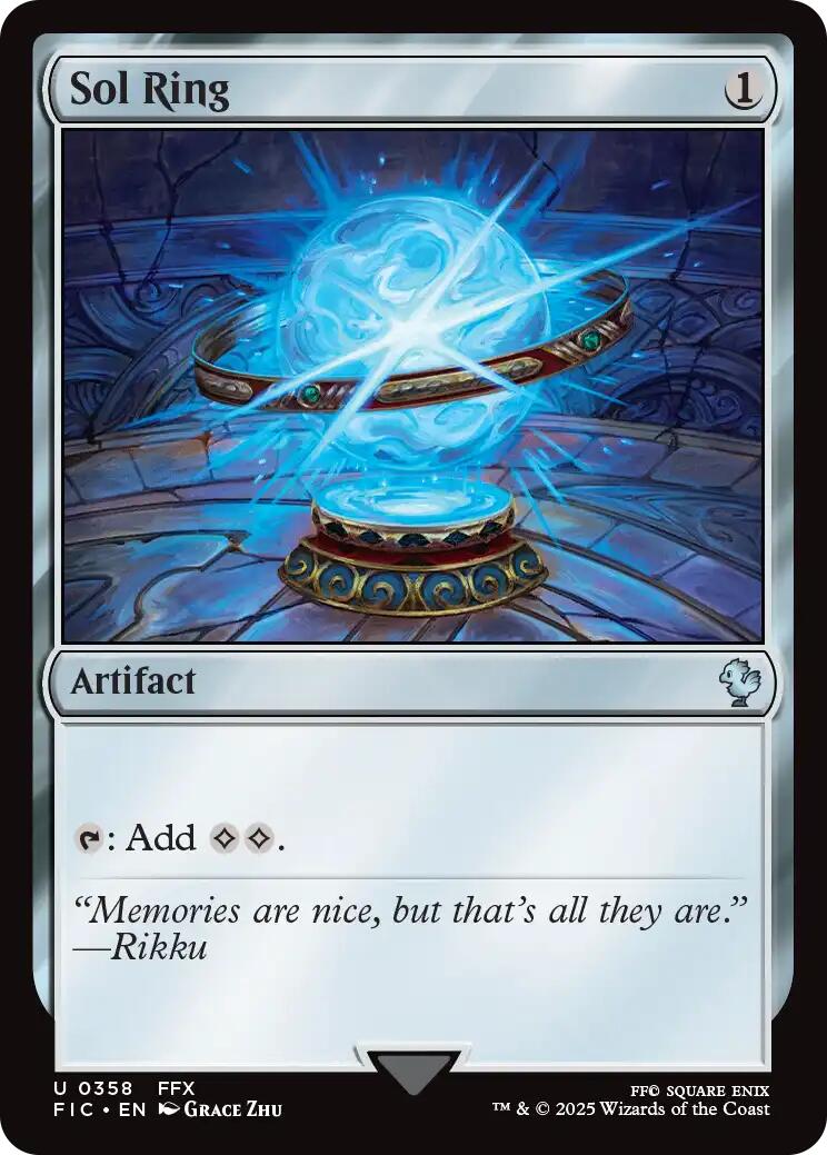 Sol Ring (0358) (Surge Foil) [FINAL FANTASY Commander] | Exor Games Bridgewater
