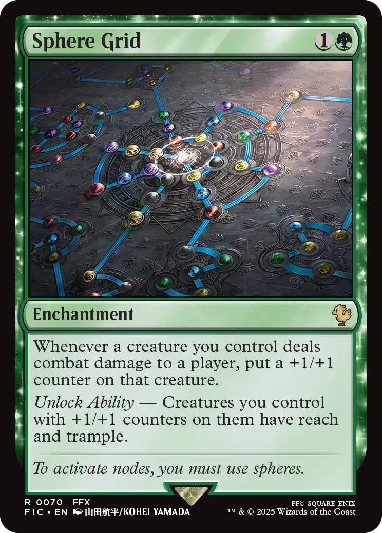 Sphere Grid (Surge Foil) [FINAL FANTASY Commander] | Exor Games Bridgewater