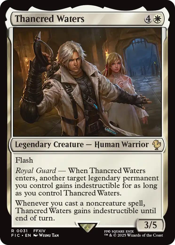 Thancred Waters (Surge Foil) [FINAL FANTASY Commander] | Exor Games Bridgewater