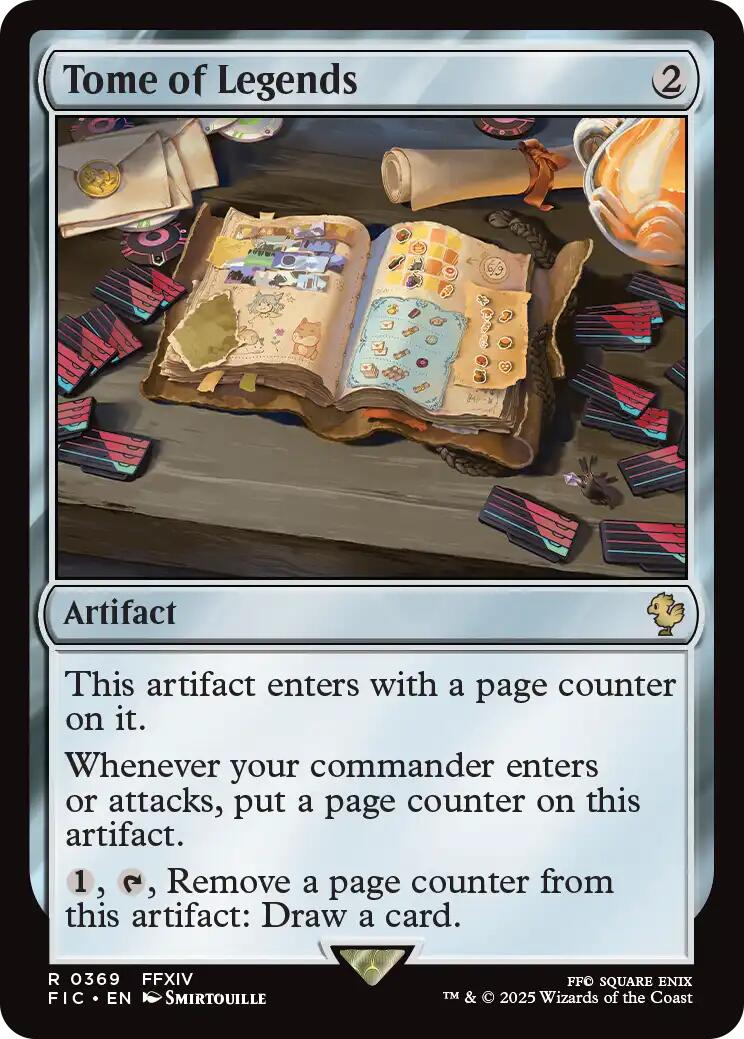 Tome of Legends (Surge Foil) [FINAL FANTASY Commander] | Exor Games Bridgewater