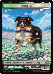 Angelo // Darkstar Double-Sided Token [FINAL FANTASY Tokens] | Exor Games Bridgewater