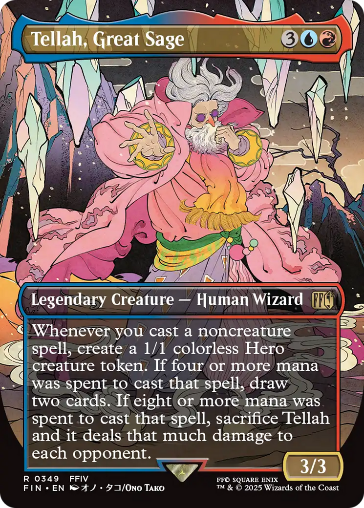 Tellah, Great Sage (Borderless) [FINAL FANTASY] | Exor Games Bridgewater