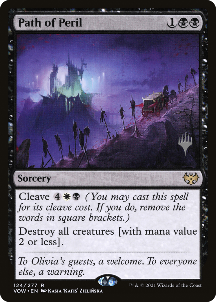 Path of Peril (Promo Pack) [Innistrad: Crimson Vow Promos] | Exor Games Bridgewater