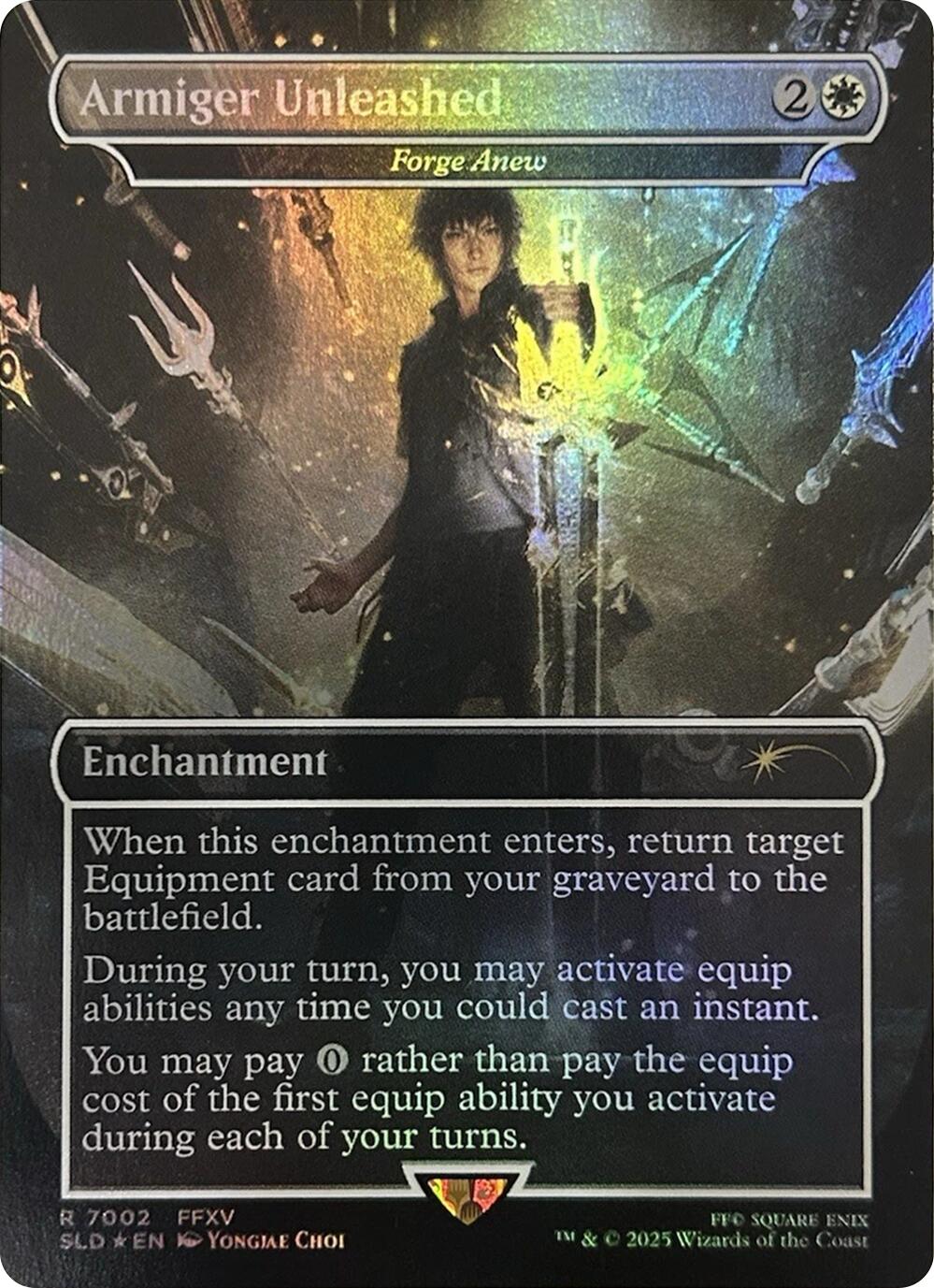 Armiger Unleashed - Forge Anew (Rainbow Foil) [Secret Lair Drop Series] | Exor Games Bridgewater