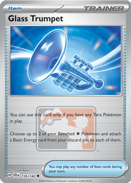Glass Trumpet (135/142) [League & Championship Cards] | Exor Games Bridgewater