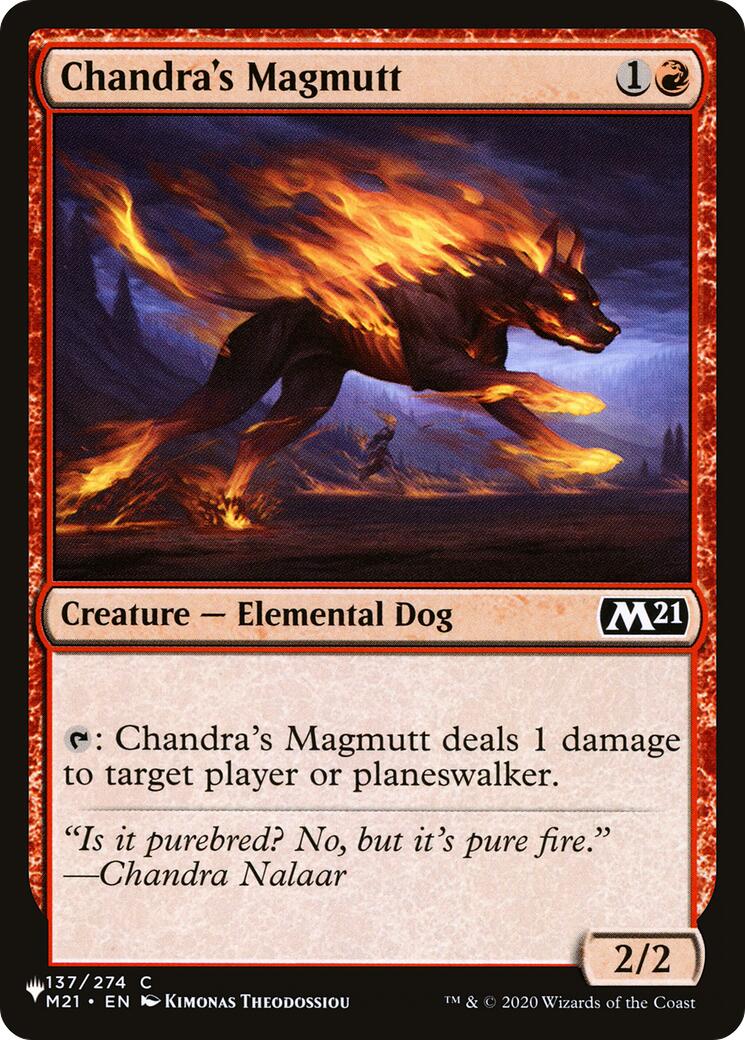 Chandra's Magmutt [The List] | Exor Games Bridgewater