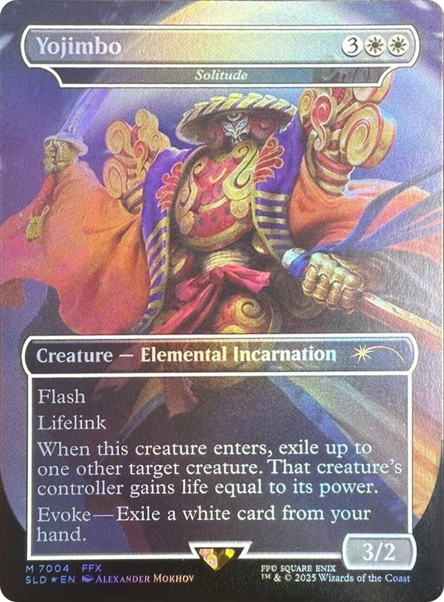 Yojimbo - Solitude (Rainbow Foil) [Secret Lair Drop Series] | Exor Games Bridgewater