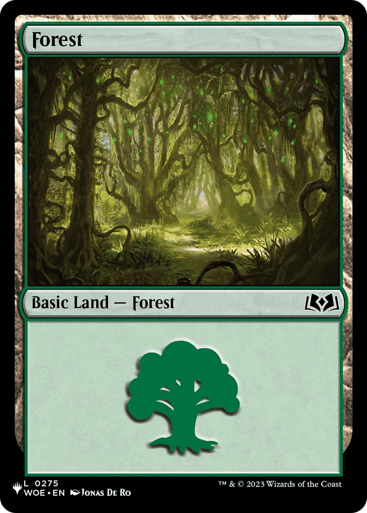 Forest (0275) (WOE) [The List] | Exor Games Bridgewater