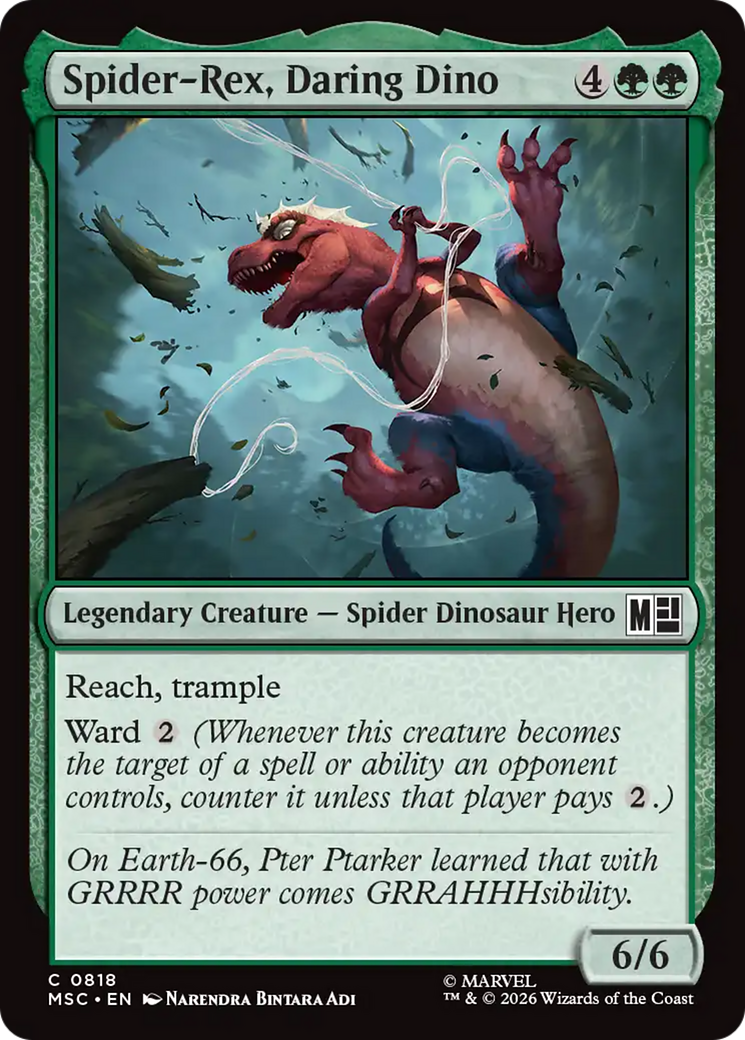 Spider-Rex, Daring Dino [Marvel Super Heroes Commander] | Exor Games Bridgewater