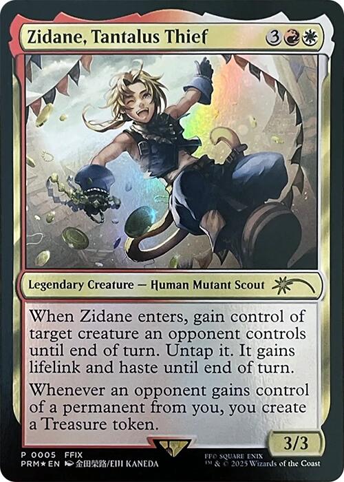 Zidane, Tantalus Thief [Wizards Play Network 2025] | Exor Games Bridgewater
