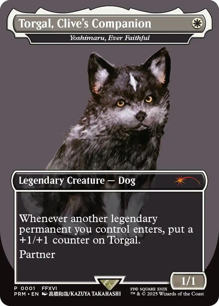 Torgal, Clive's Companion - Yoshimaru, Ever Faithful (MagicCon: Las Vegas 2025) [MagicFest 2025] | Exor Games Bridgewater