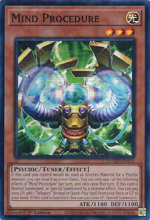 Mind Procedure [DUAD-EN015] Super Rare | Exor Games Bridgewater