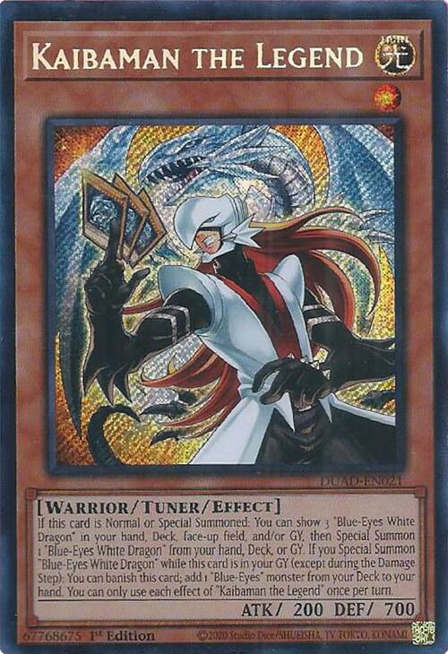 Kaibaman the Legend [DUAD-EN021] Secret Rare | Exor Games Bridgewater