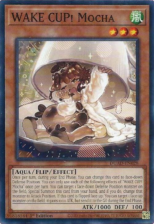 WAKE CUP! Mocha [DUAD-EN028] Common | Exor Games Bridgewater