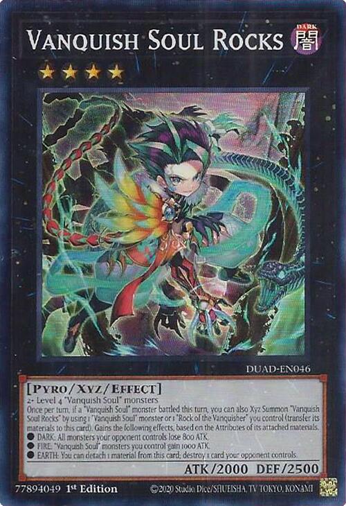Vanquish Soul Rocks [DUAD-EN046] Super Rare | Exor Games Bridgewater