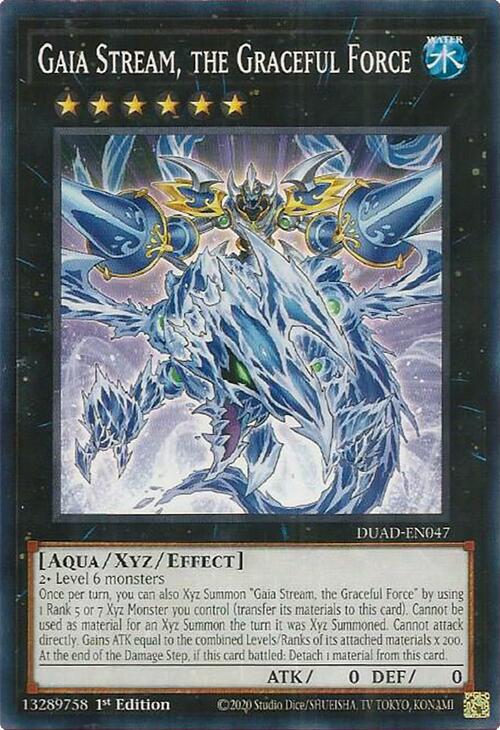 Gaia Stream, the Graceful Force [DUAD-EN047] Common | Exor Games Bridgewater