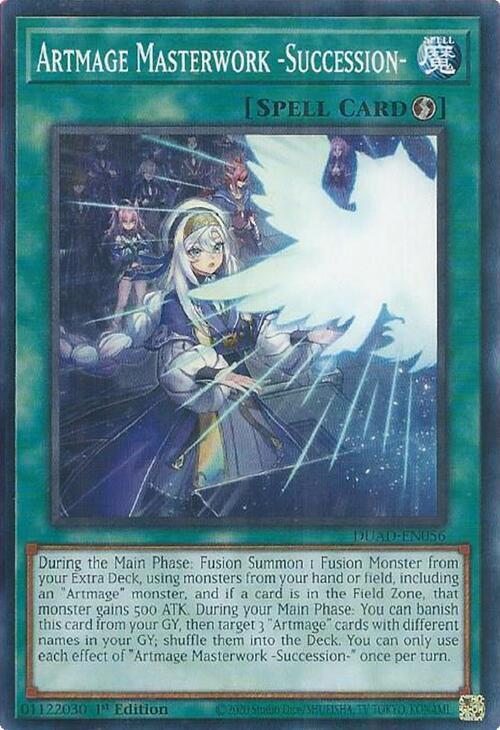 Artmage Masterwork -Succession- [DUAD-EN056] Common | Exor Games Bridgewater