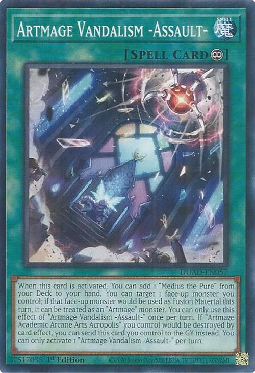 Artmage Vandalism -Assault- [DUAD-EN057] Common | Exor Games Bridgewater