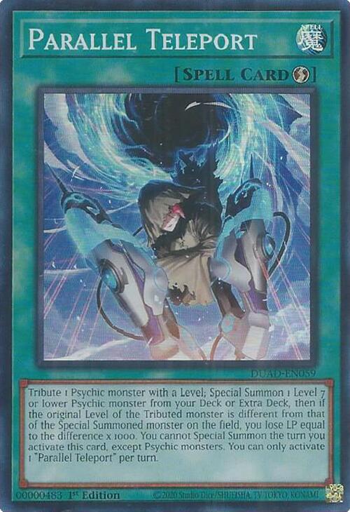 Parallel Teleport [DUAD-EN059] Super Rare | Exor Games Bridgewater