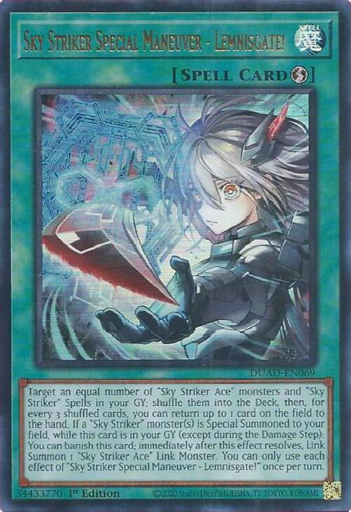 Sky Striker Special Maneuver - Lemnisgate! [DUAD-EN069] Ultra Rare | Exor Games Bridgewater