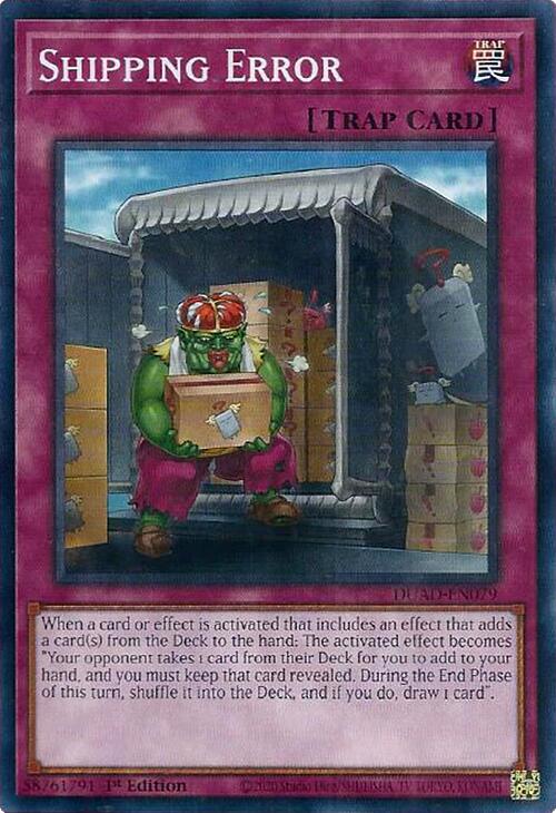 Shipping Error [DUAD-EN079] Common | Exor Games Bridgewater