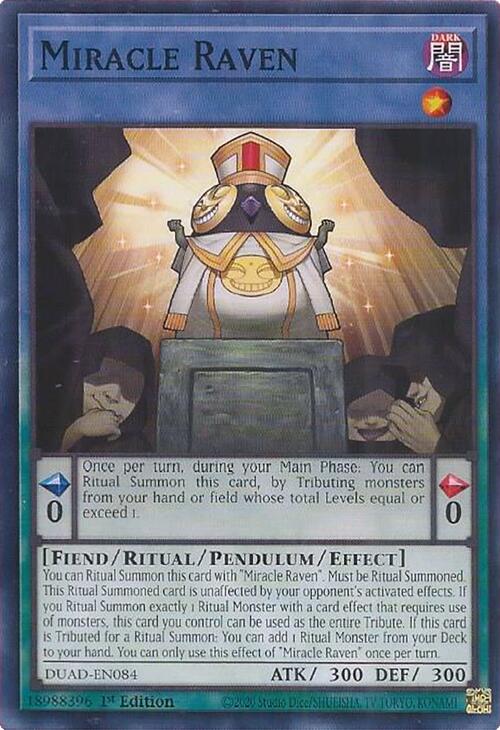 Miracle Raven [DUAD-EN084] Common | Exor Games Bridgewater