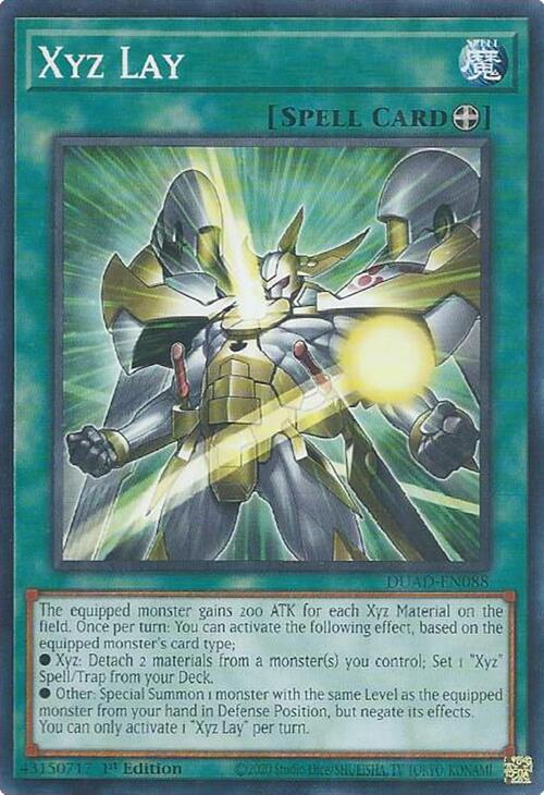 Xyz Lay [DUAD-EN088] Common | Exor Games Bridgewater