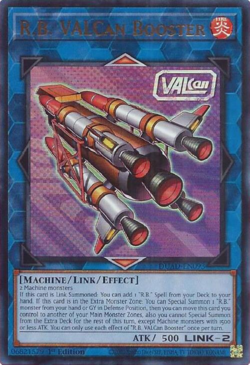 R.B. VALCan Booster [DUAD-EN093] Ultra Rare | Exor Games Bridgewater
