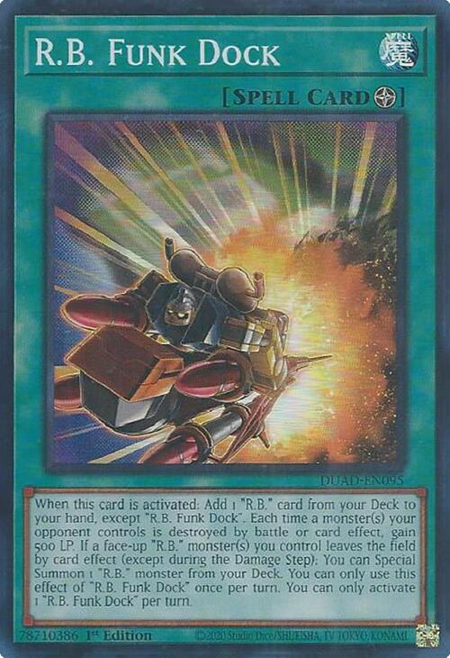 R.B. Funk Dock [DUAD-EN095] Super Rare | Exor Games Bridgewater