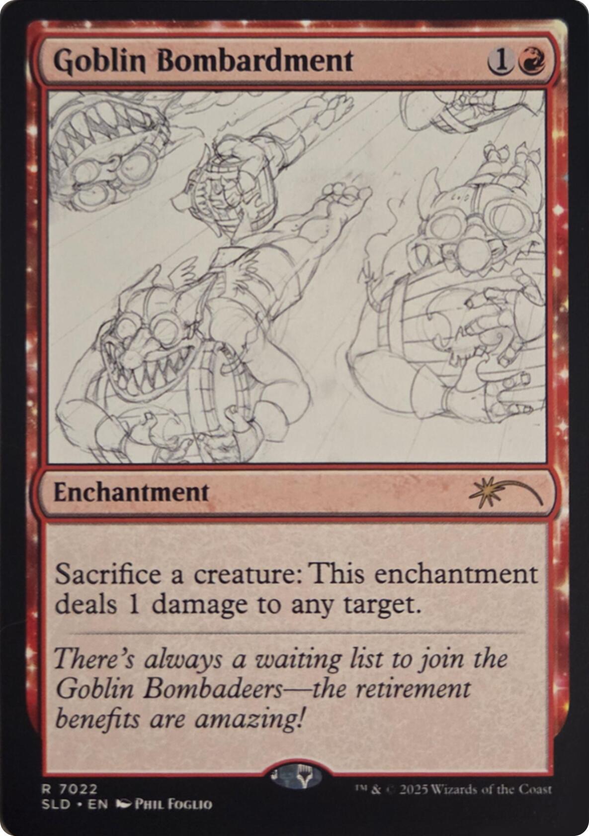 Goblin Bombardment (7022) [Secret Lair Drop Series] | Exor Games Bridgewater