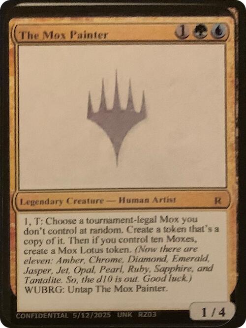 The Mox Painter [Unknown Event] | Exor Games Bridgewater
