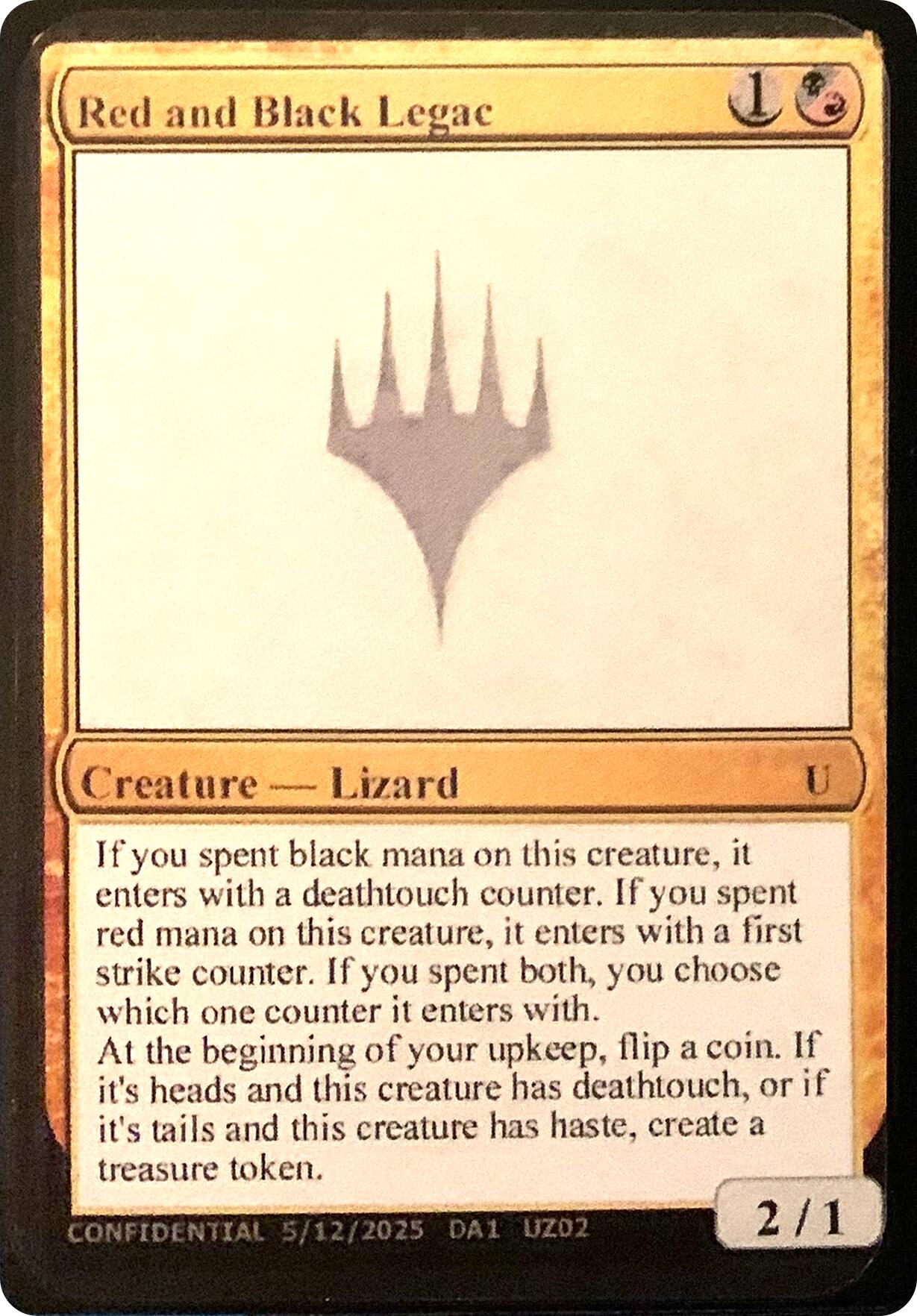 Red and Black Legac [Unknown Event] | Exor Games Bridgewater