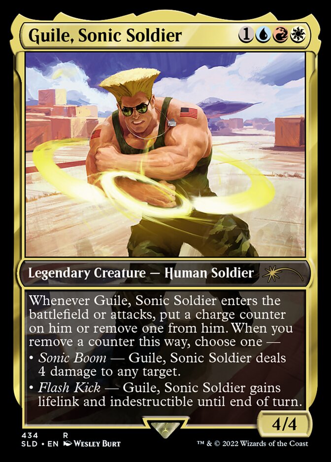 Guile, Sonic Soldier [Secret Lair Drop Series] | Exor Games Bridgewater