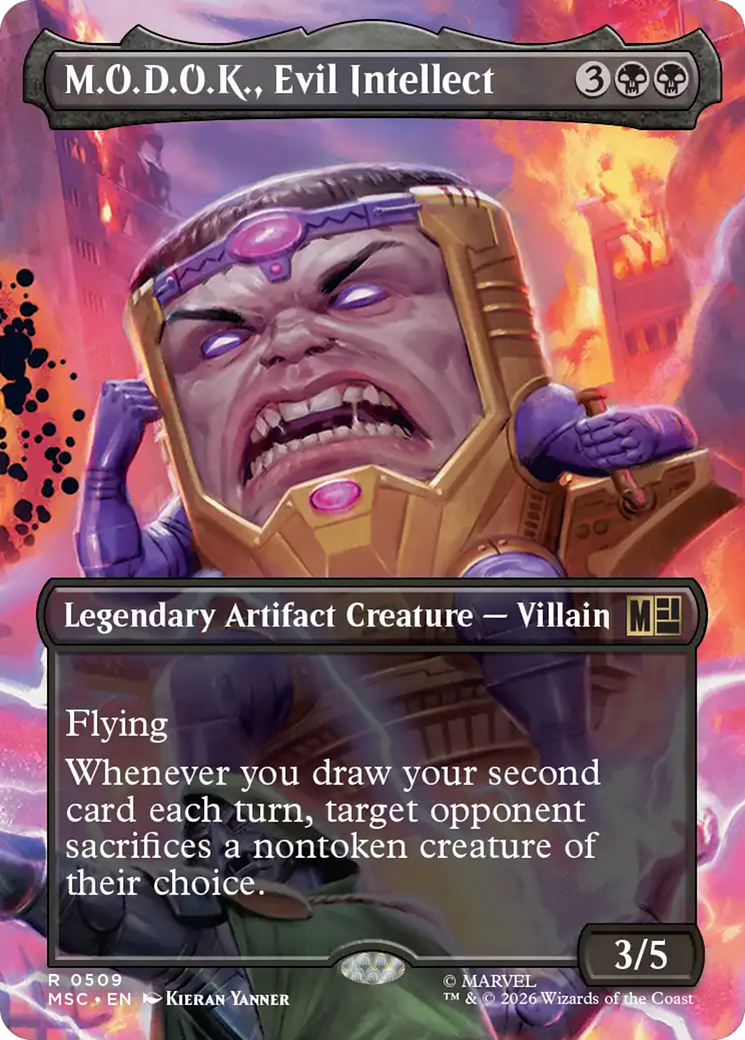 M.O.D.O.K., Evil Intellect (Borderless) [Marvel Super Heroes Commander] | Exor Games Bridgewater