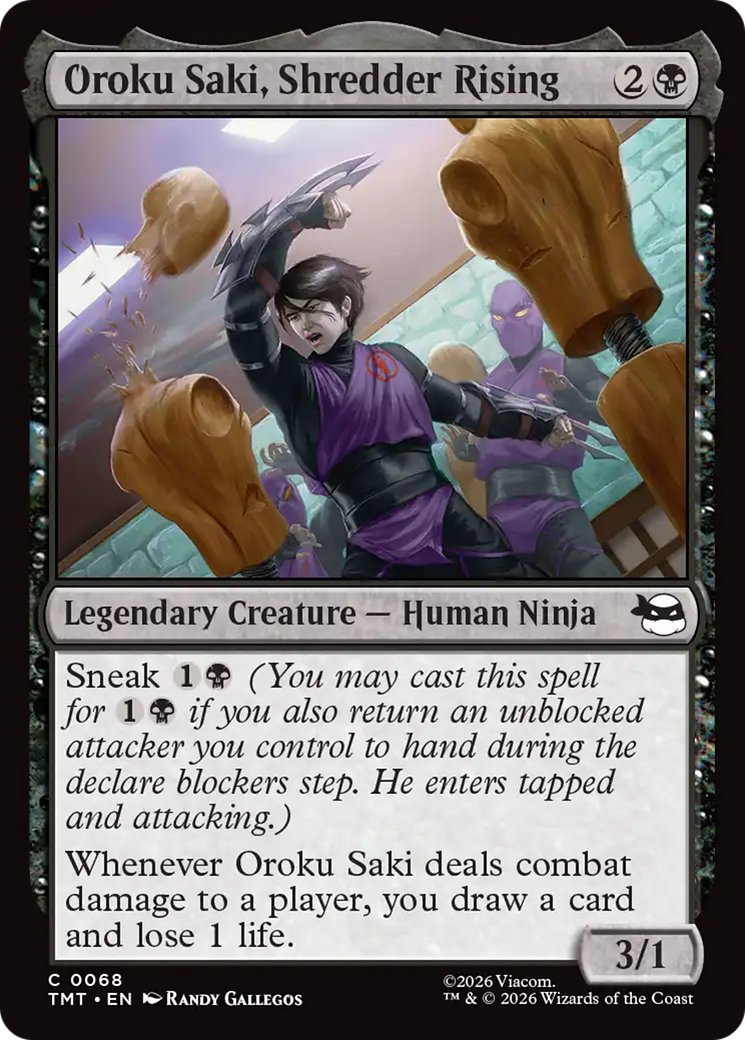 Oroku Saki, Shredder Rising [Teenage Mutant Ninja Turtles] | Exor Games Bridgewater