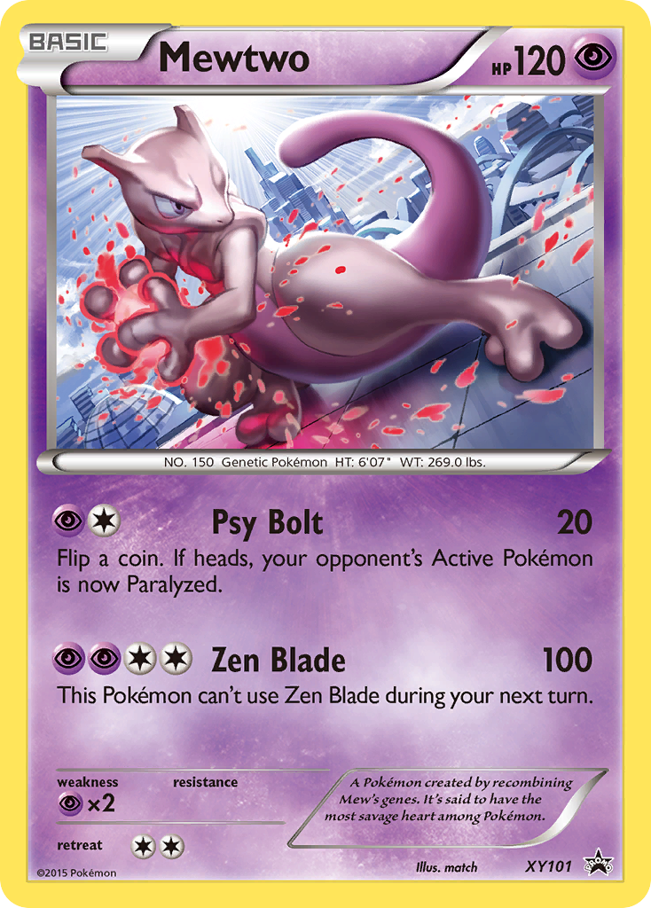 Mewtwo (XY101) [XY: Black Star Promos] | Exor Games Bridgewater