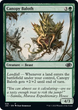 Canopy Baloth [Jumpstart 2022] | Exor Games Bridgewater