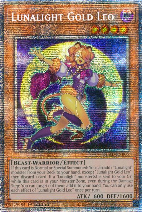 Lunalight Gold Leo (Starlight Rare) [DUAD-EN005] Starlight Rare | Exor Games Bridgewater