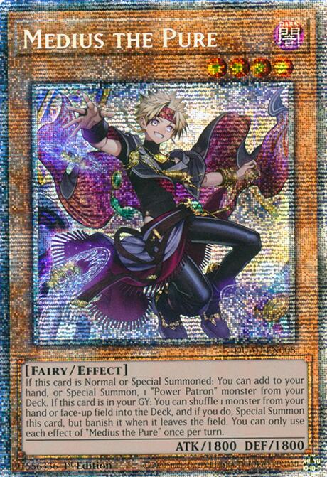 Medius the Pure (Starlight Rare) [DUAD-EN008] Starlight Rare | Exor Games Bridgewater
