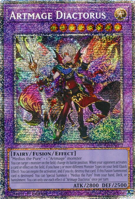 Artmage Diactorus (Starlight Rare) [DUAD-EN032] Starlight Rare | Exor Games Bridgewater