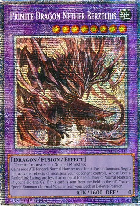 Primite Dragon Nether Berzelius (Starlight Rare) [DUAD-EN035] Starlight Rare | Exor Games Bridgewater