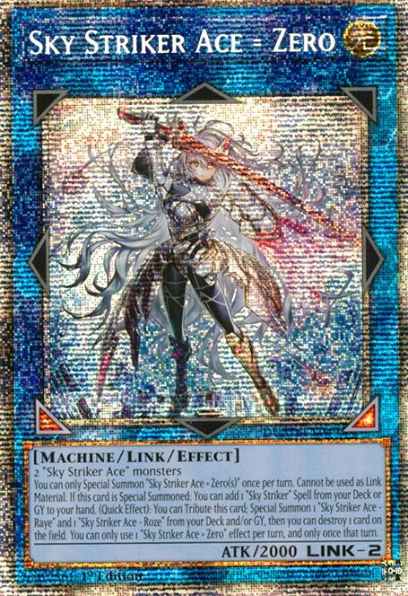 Sky Striker Ace = Zero (Starlight Rare) [DUAD-EN049] Starlight Rare | Exor Games Bridgewater