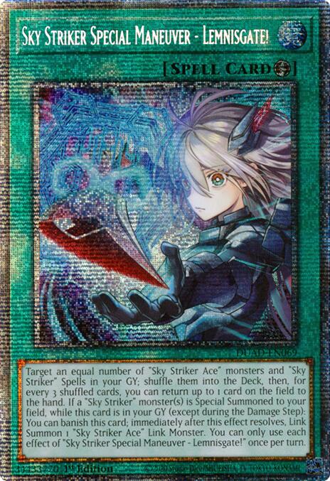 Sky Striker Special Maneuver - Lemnisgate! (Starlight Rare) [DUAD-EN069] Starlight Rare | Exor Games Bridgewater