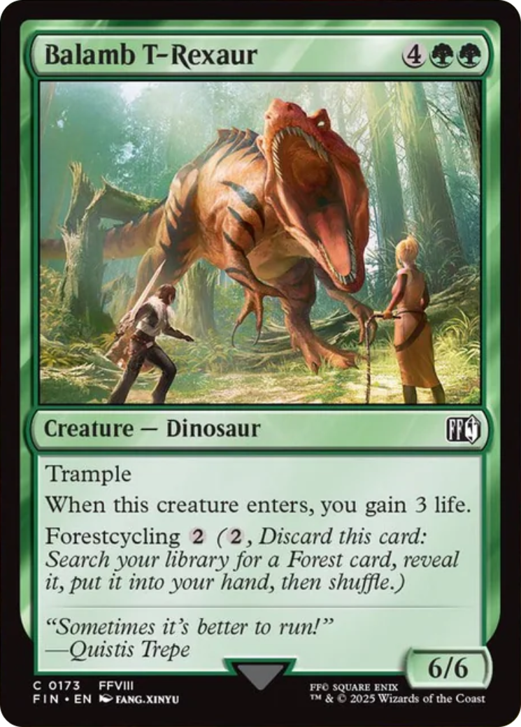 Balamb T-Rexaur [FINAL FANTASY] | Exor Games Bridgewater