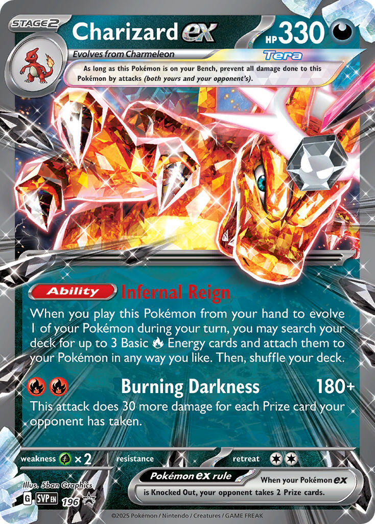 Charizard EX (196) [Scarlet & Violet: Black Star Promos] | Exor Games Bridgewater