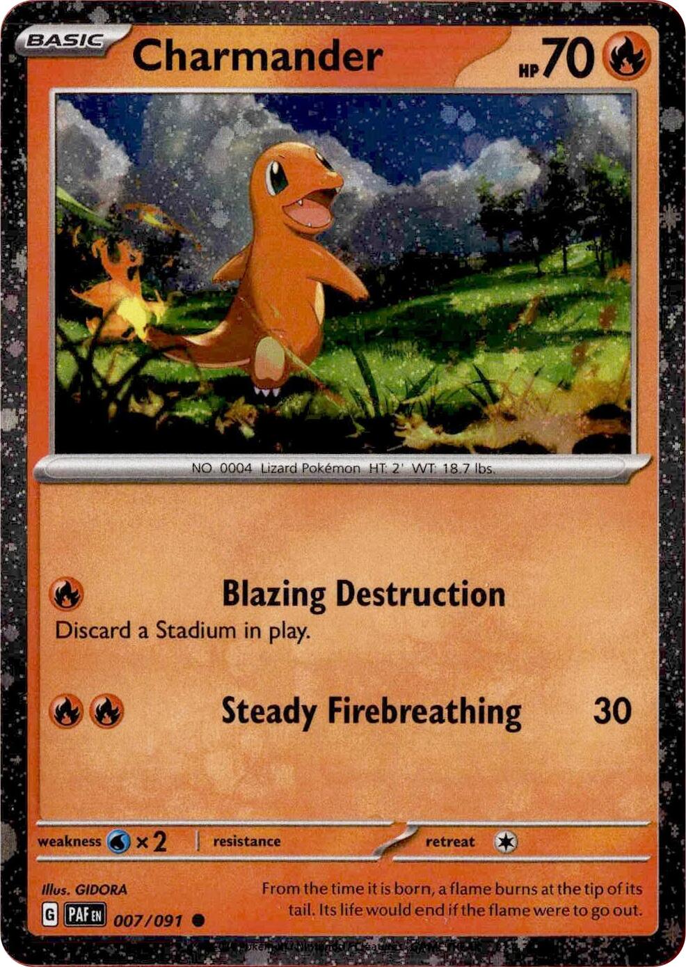 Charmander (007/091) (Cosmos Holo) [Miscellaneous Cards] | Exor Games Bridgewater
