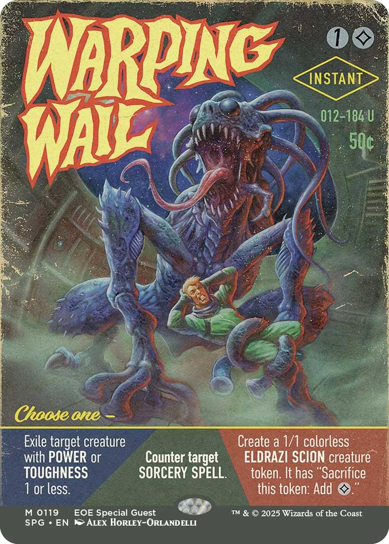 Warping Wail (Borderless) [Edge of Eternities Special Guests] | Exor Games Bridgewater